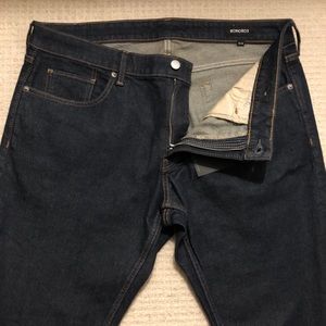 NWT Bonobos men’s Eco Stretch Jeans - Rinse